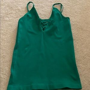 NWOT Free People green tank top